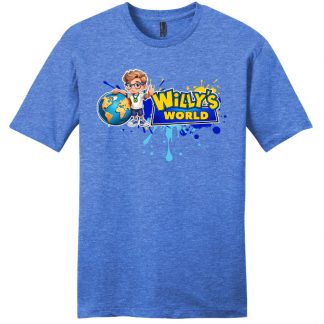 Willy’s World Logo Heather Royal T-Shirt