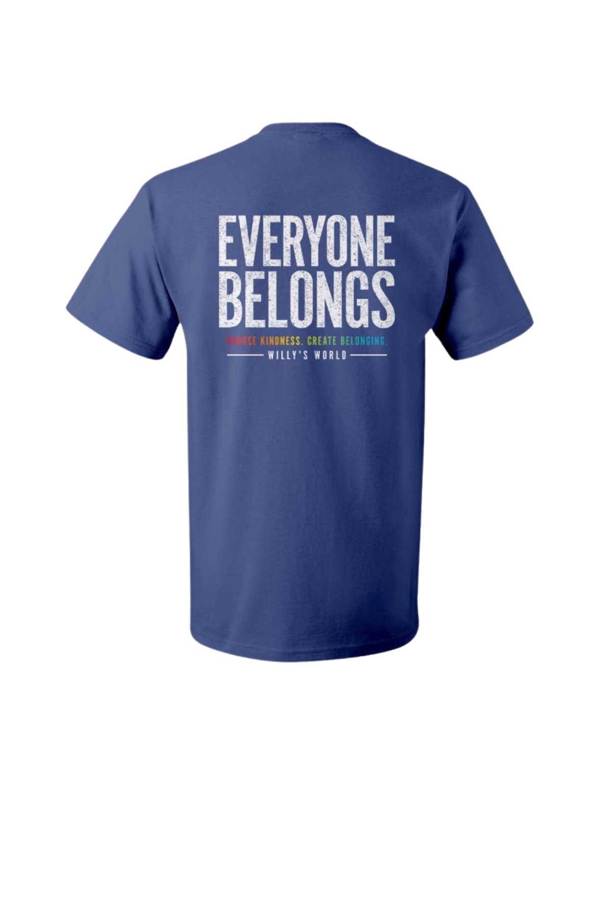 Everyone Belongs T-Shirt | Metro Blue - Image 2